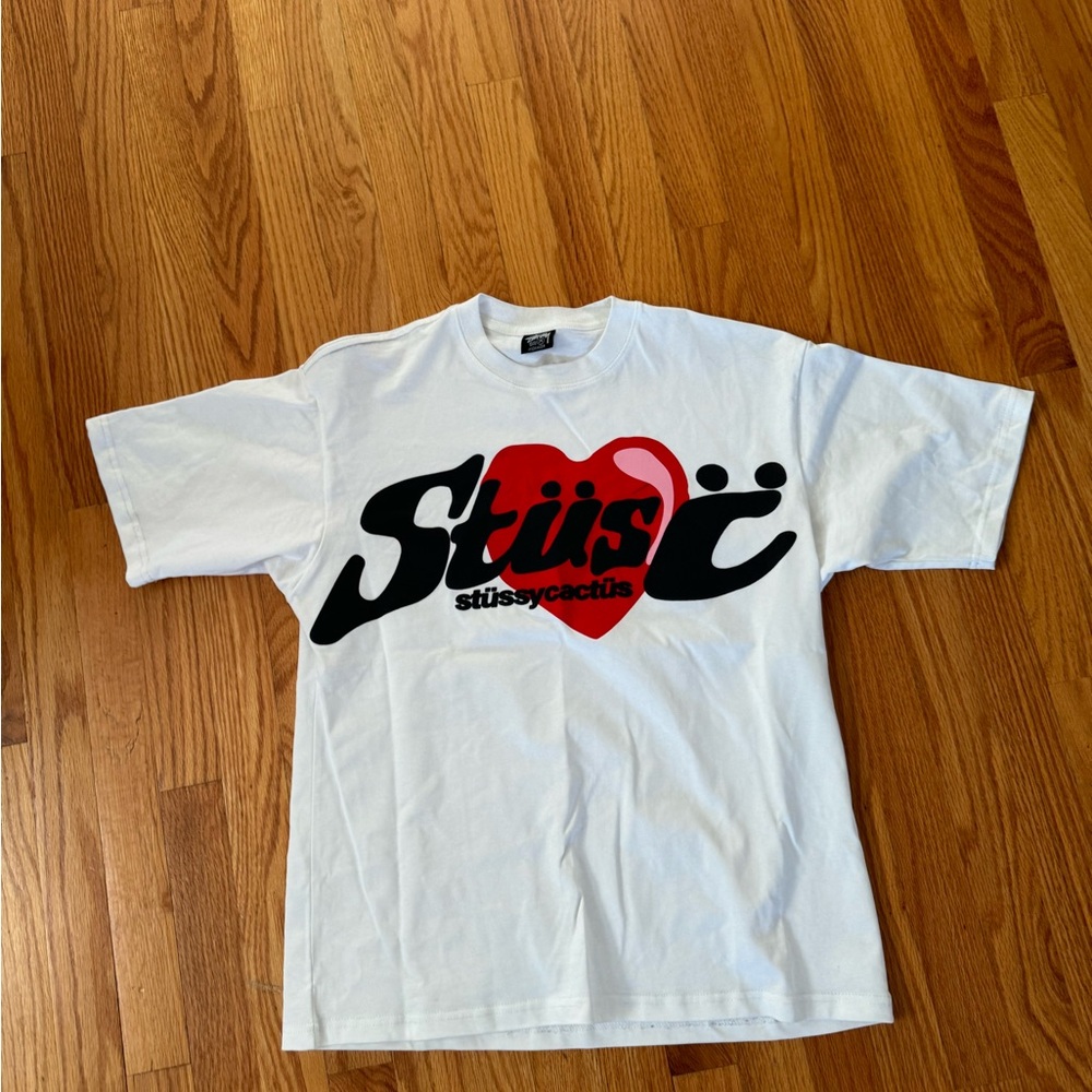 Stüssy White Graphic T-Shirt